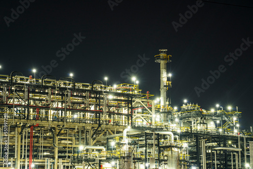 Wallpaper Mural Factory Landscape in Ulsan, Korea Torontodigital.ca