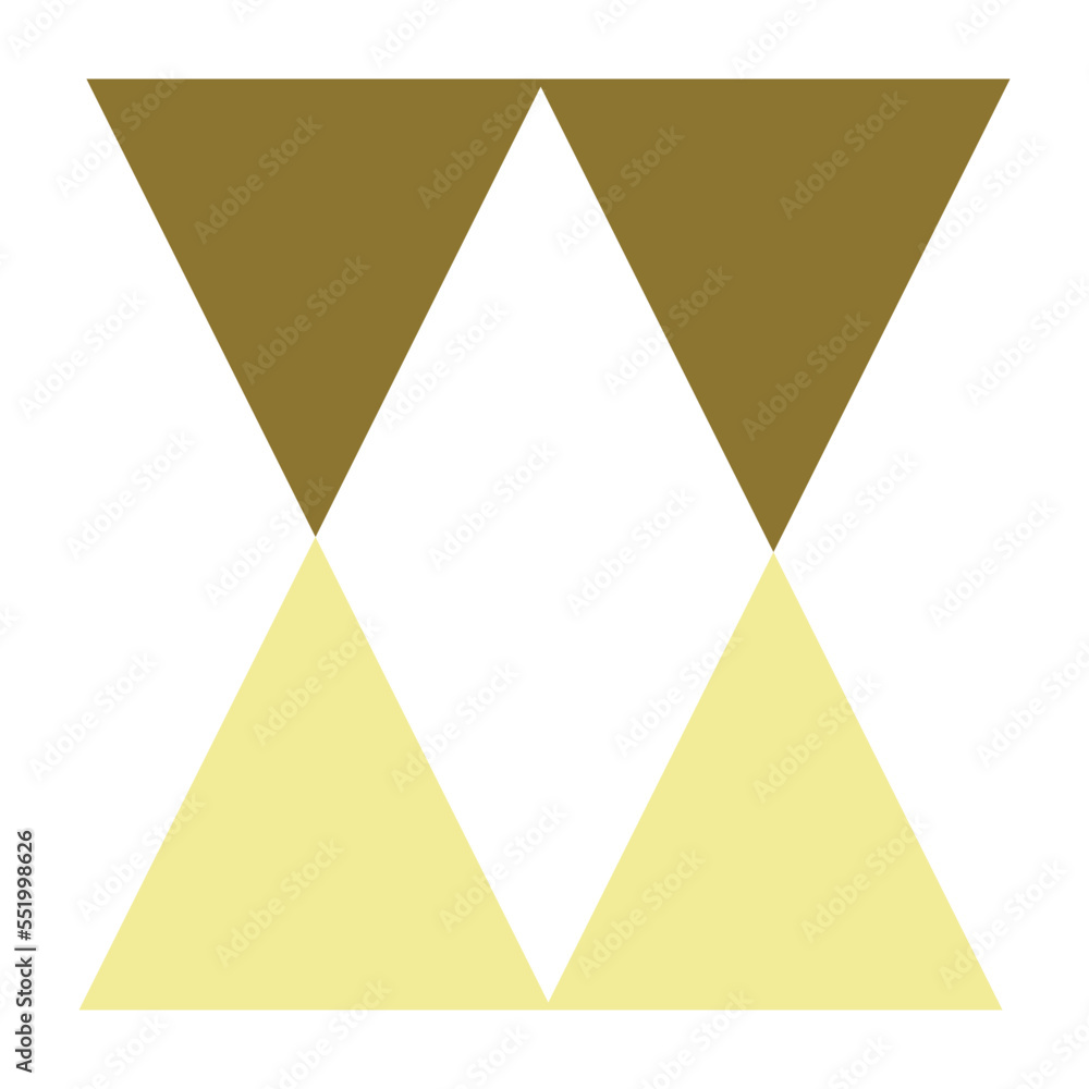 An abstract transparent art deco shape design element. An abstract transparent art deco shape design element.