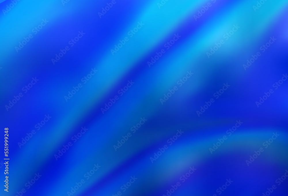 Obraz premium Light BLUE vector blurred bright texture.
