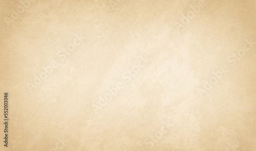Cardboard tone vintage texture background, cream paper old grunge retro rustic for wall interiors, surface brown concrete mock parchment empty. Natural pattern antique design art work and wallpaper.