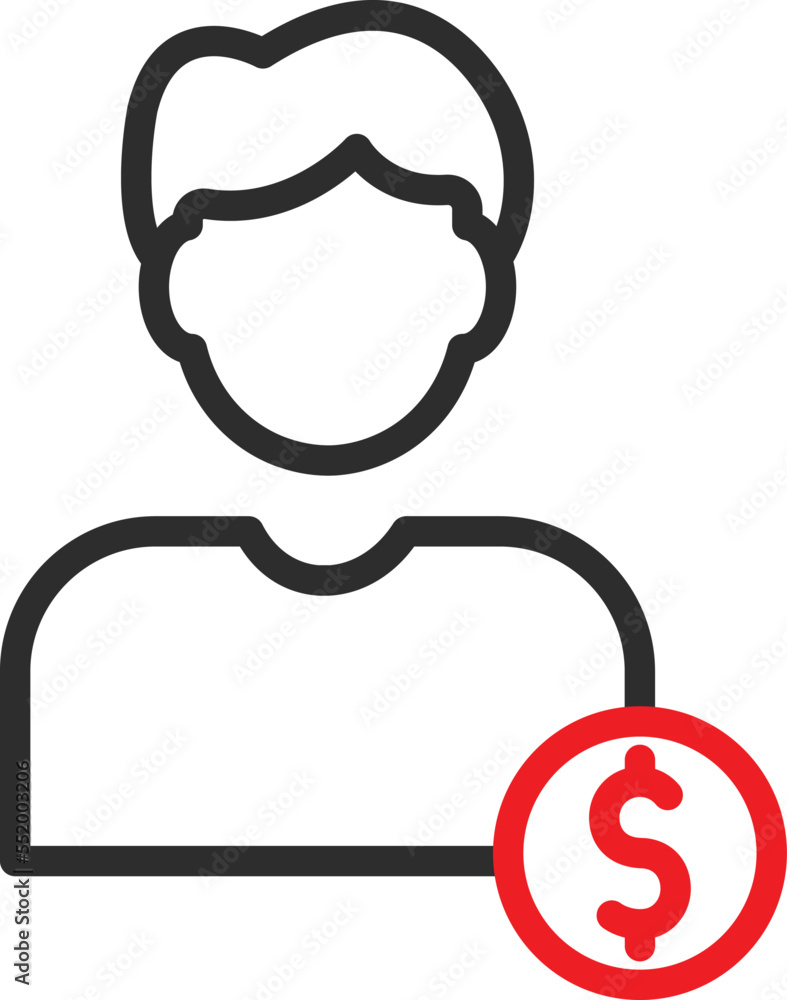 Contributor earning Vector Icon
Contributor earning Vector Icon