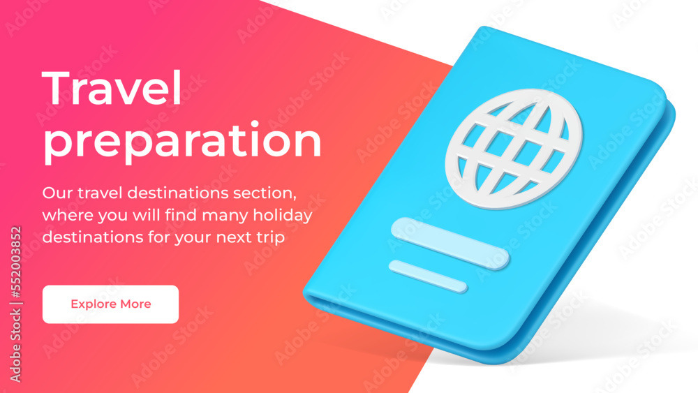 Travel preparation guide checklist book instructions tourists social
