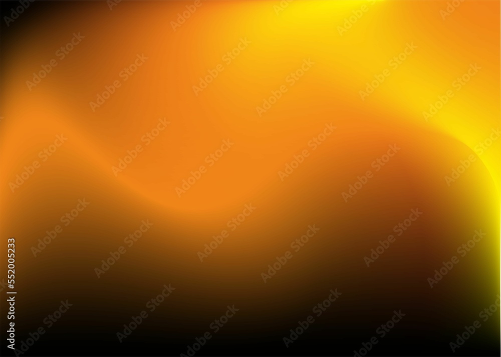 Obraz premium Black burn fire background gradation illustration heat simple and clean