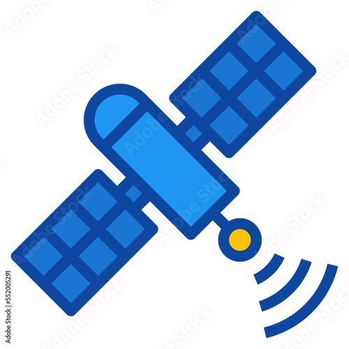 satellite two tone icon