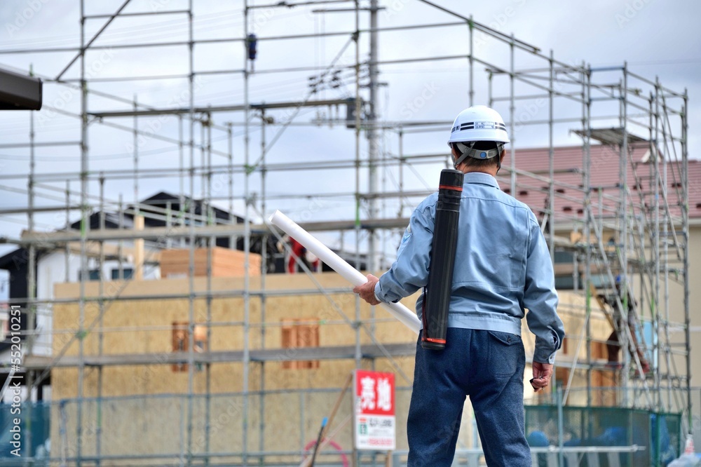 住宅工事を監理する建築士