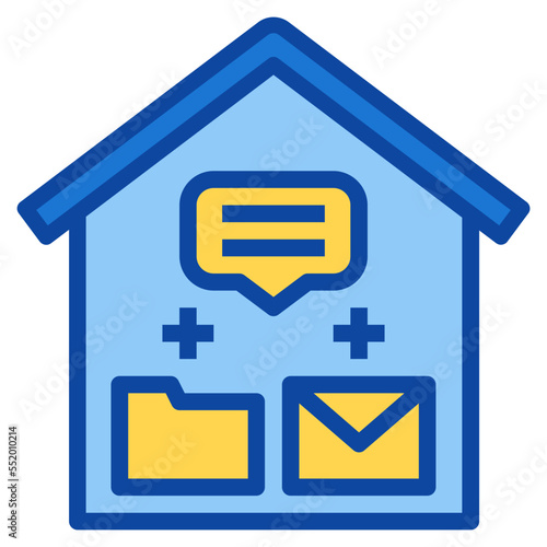 file exchange two tone icon