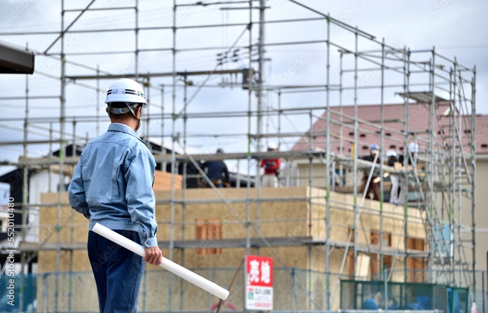 住宅工事を監理する建築士