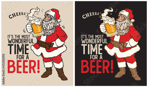 IT'S THE MOST WONDERFUL TIME FOR A BEER! - Christmas Day - Beer Lovers