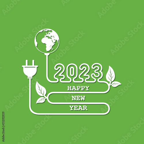 Illustration for new year 2023