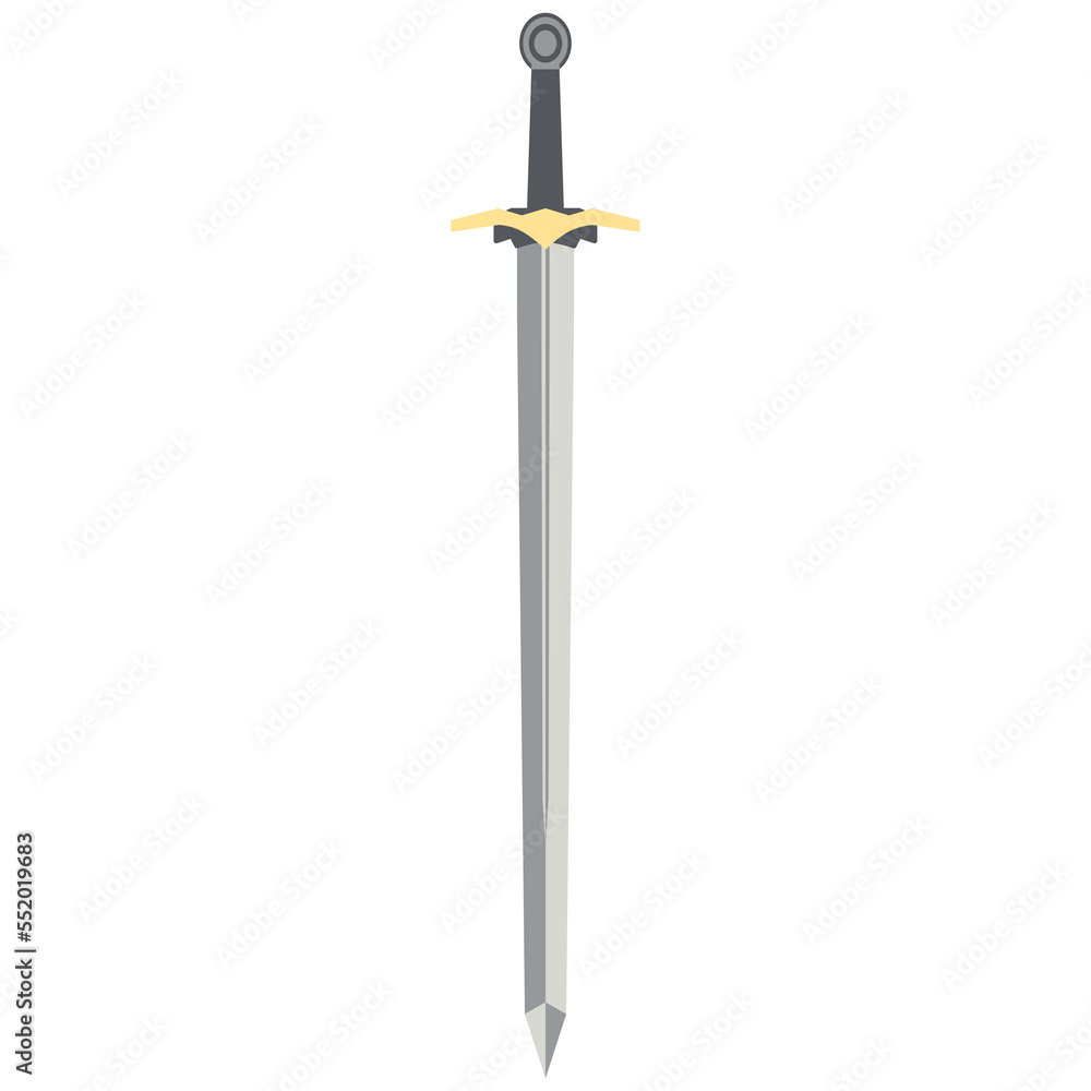Sword Two Handed Two Side Sharp Swords Samurai Knight Weapon Sword Two Handed Two Side Sharp Swords Samurai Knight Weapon