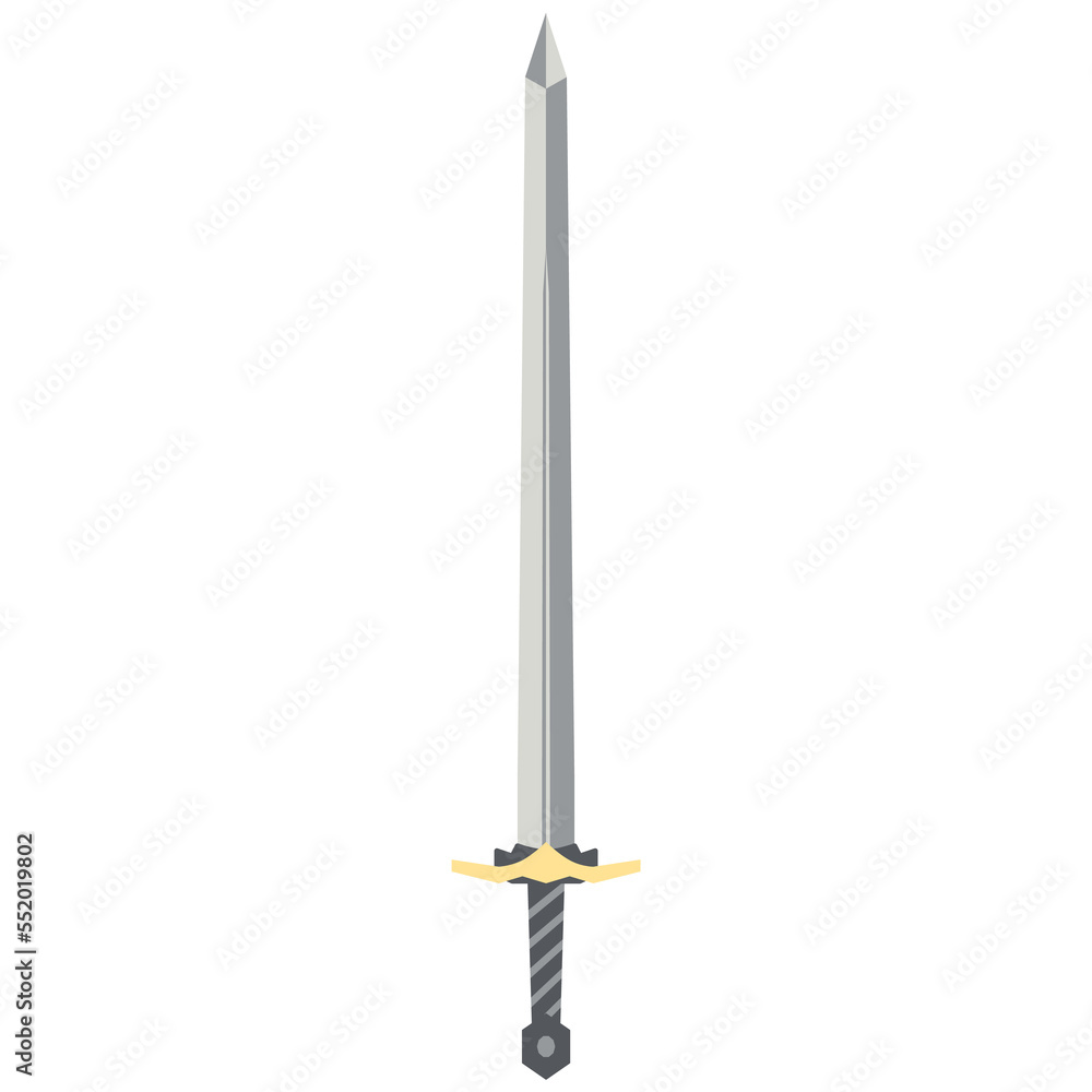 Sword Two Handed Two Side Sharp Swords Samurai Knight Weapon Sword Two Handed Two Side Sharp Swords Samurai Knight Weapon