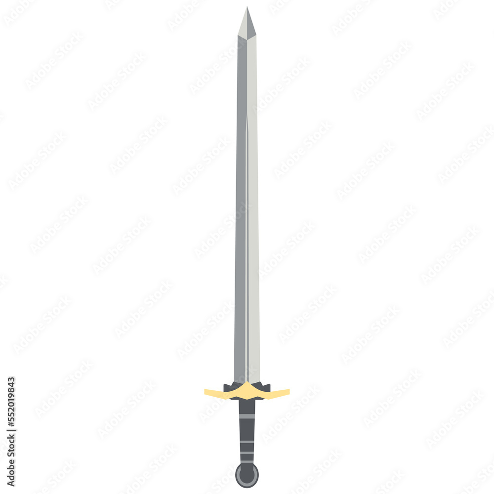 Sword Two Handed Two Side Sharp Swords Samurai Knight Weapon Sword Two Handed Two Side Sharp Swords Samurai Knight Weapon