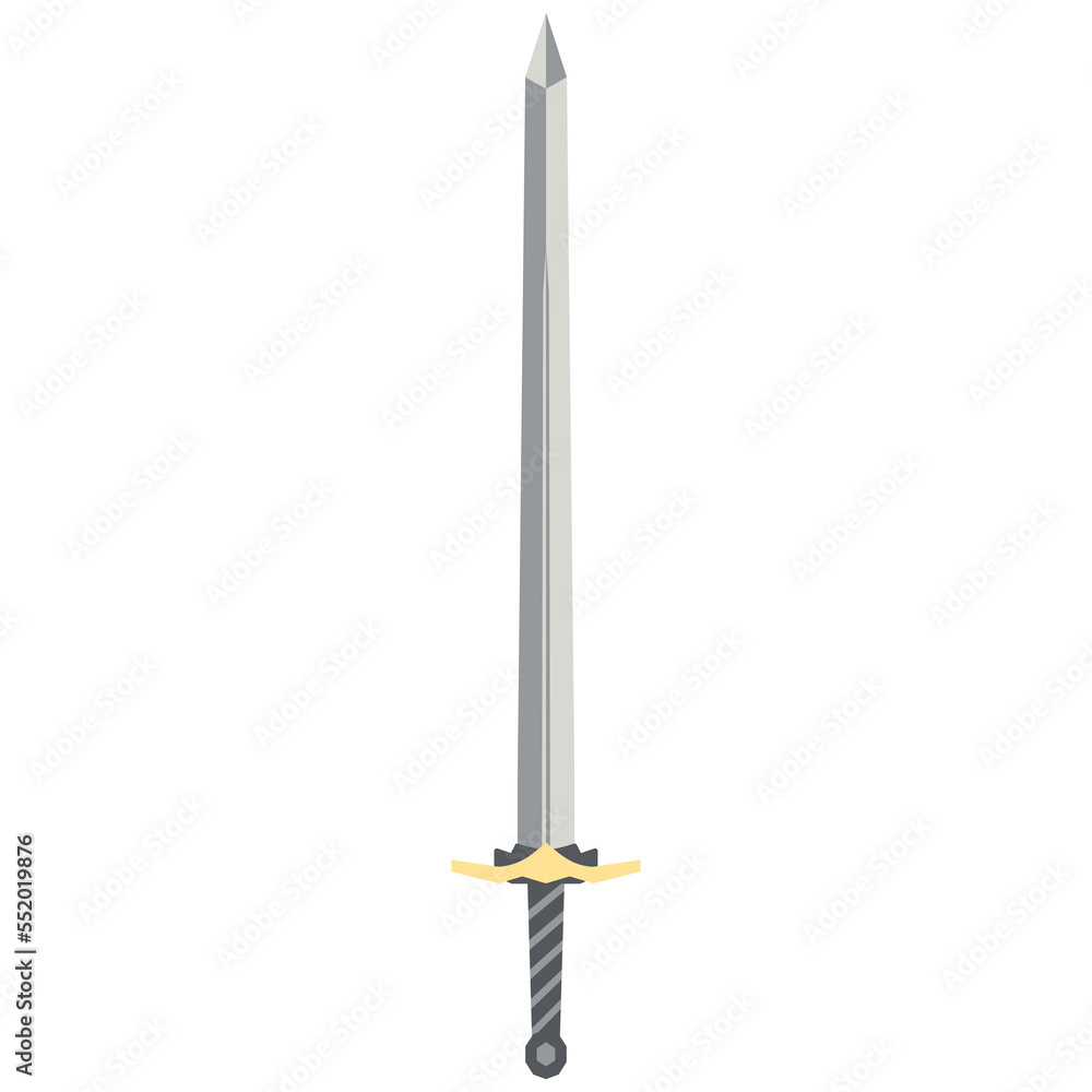 Sword Two Handed Two Side Sharp Swords Samurai Knight Weapon Sword Two Handed Two Side Sharp Swords Samurai Knight Weapon