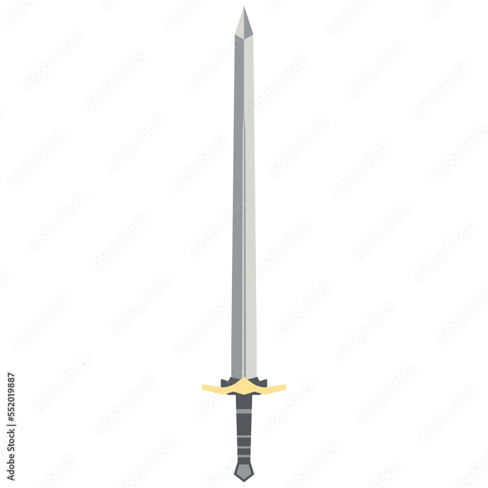 Sword Two Handed Two Side Sharp Swords Samurai Knight Weapon Sword Two Handed Two Side Sharp Swords Samurai Knight Weapon