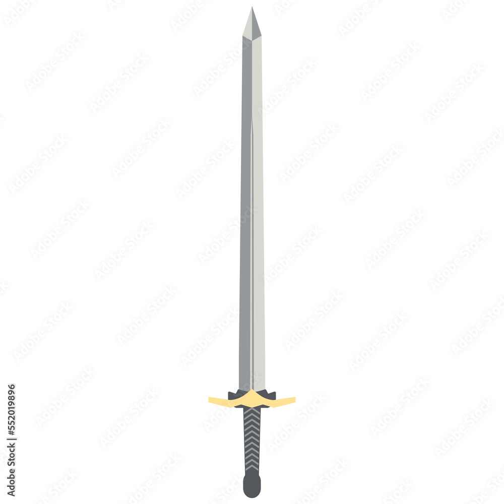 Sword Two Handed Two Side Sharp Swords Samurai Knight Weapon Sword Two Handed Two Side Sharp Swords Samurai Knight Weapon