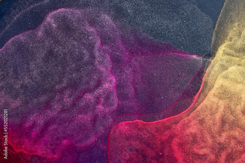 Alcohol ink abstract background