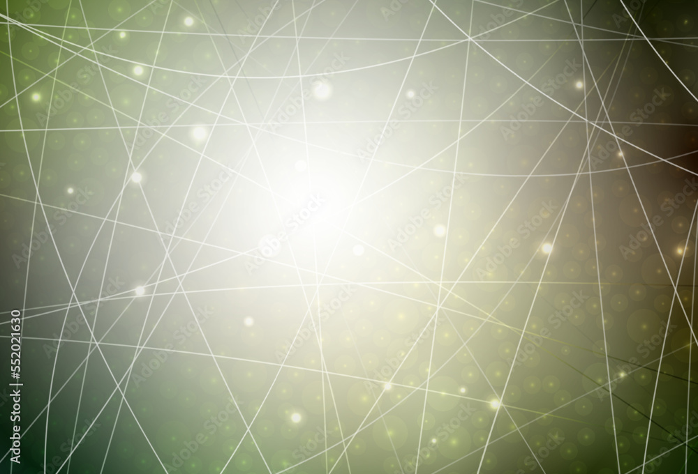 Dark Green, Yellow vector layout with flat lines. Dark Green, Yellow vector layout with flat lines.
