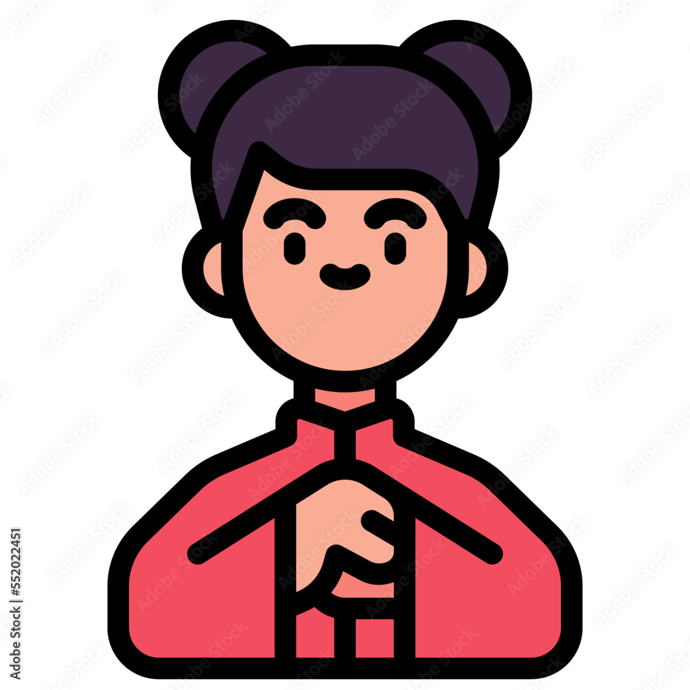 chinese filled outline icon chinese filled outline icon