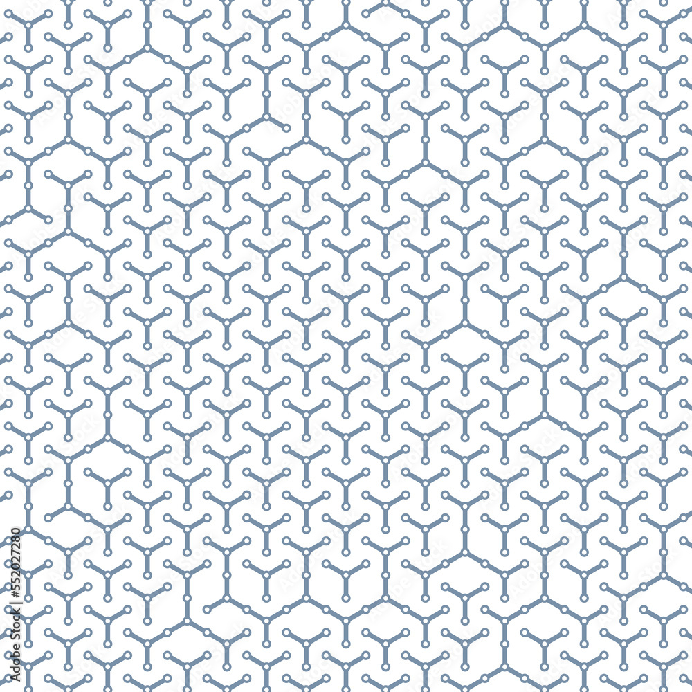 Hexagonal Maze pattern abstract illustration Hexagonal Maze pattern abstract illustration
