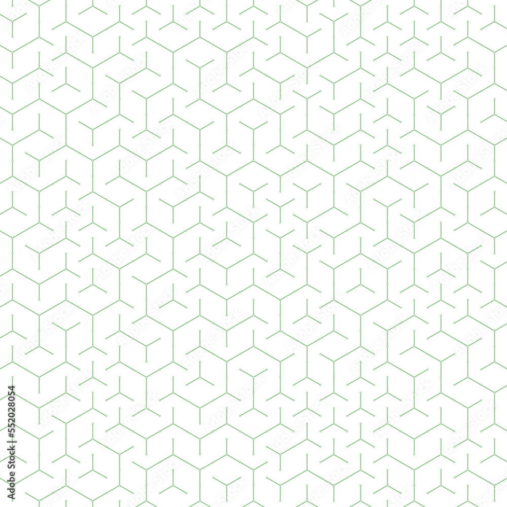 Hexagonal Maze pattern abstract illustration Hexagonal Maze pattern abstract illustration