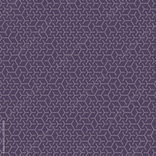 Wallpaper Mural  Hexagonal Maze pattern abstract illustration Torontodigital.ca