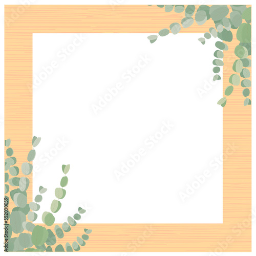 ユーカリスパイラルのある背景