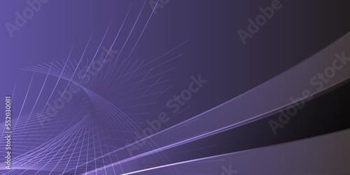 Abstract background made of halftone dots and curved lines in dark purple colors. dark purple grungy background © indah