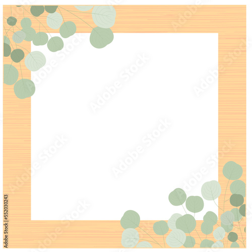 ユーカリポポラスのある背景