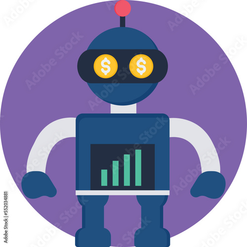 Robot Vector Icon
