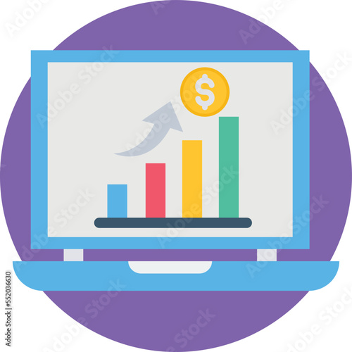 Business Income Vector Icon
