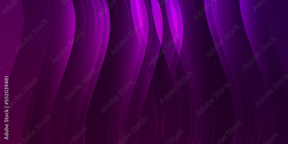 Obraz premium abstract background, purple gradient color with stripe line. futuristic background with diagonal stripe lines. Modern and simple banner design.