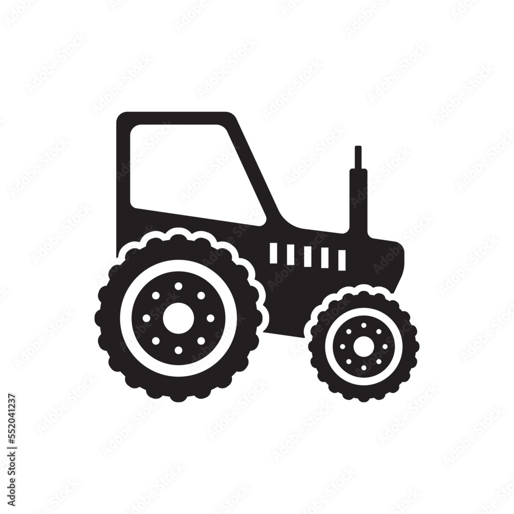 Naklejka premium tractor icon