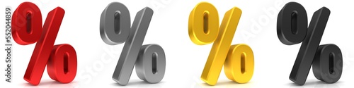 Percentage percent per cent percentile signs sale interest rate symbols  photo