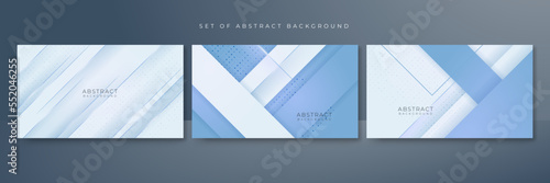 Abstract luxury blight blue and white background