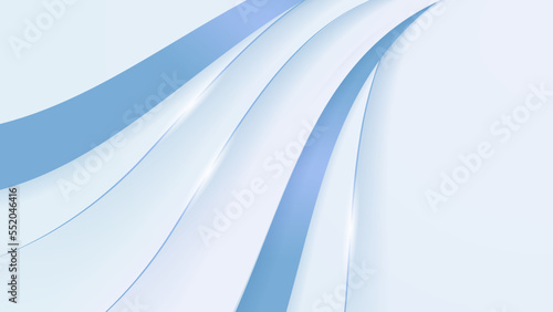 Abstract luxury blight blue and white background