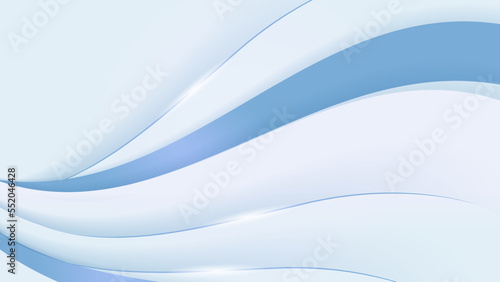 Abstract luxury blight blue and white background