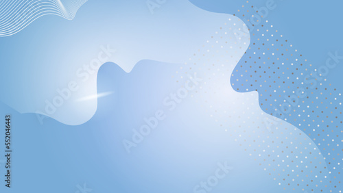 Abstract luxury blight blue and white background