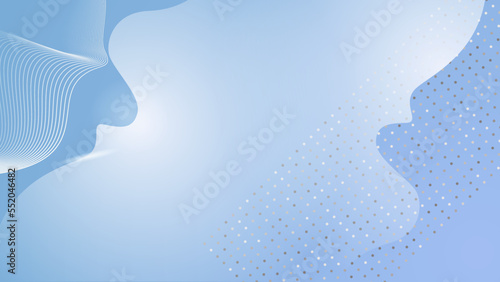 Abstract luxury blight blue and white background