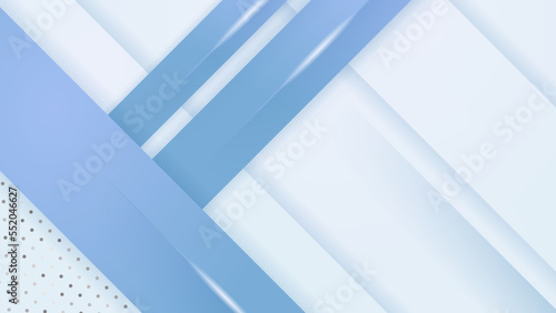 Abstract luxury blight blue and white background