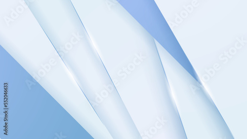 Abstract luxury blight blue and white background