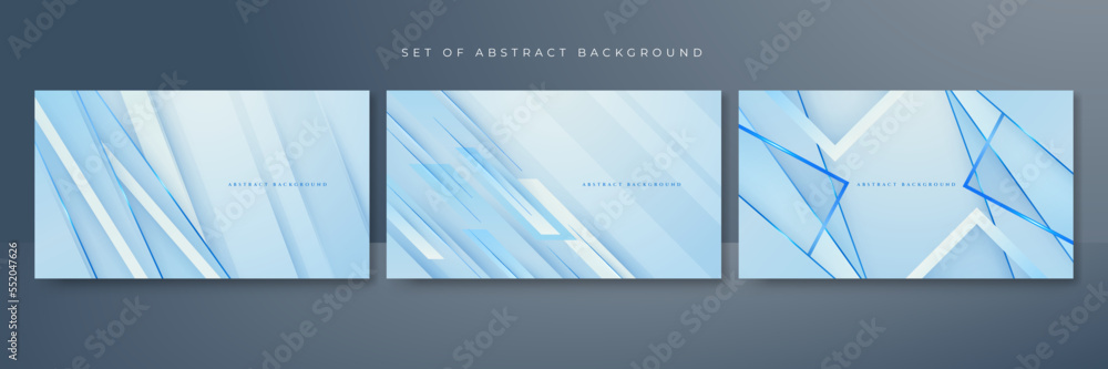Fototapeta premium Abstract light blue background
