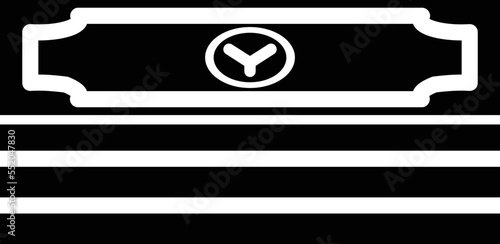Yen Currency Vector Icon
