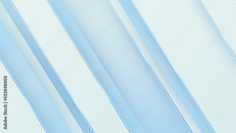 Abstract shape on light blue background Abstract shape on light blue background