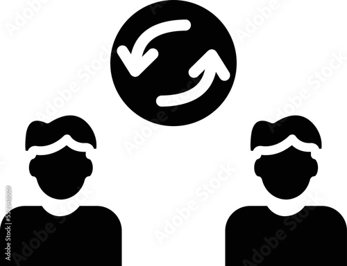 Update profiles Vector Icon
