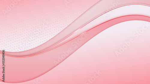 Abstract soft pink background with luxury white gradient color. Pink modern shapes background for banner template. Vector illustration abstract graphic design banner pattern presentation web template.