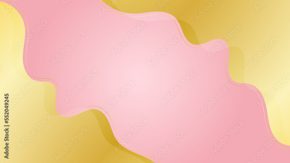 Luxury golden line background pink shades in 3d abstract style , Valentines day concept, Illustration from vector about modern template deluxe design. Luxury golden line background pink shades in 3d abstract style , Valentines day concept, Illustration from vector about modern template deluxe design.