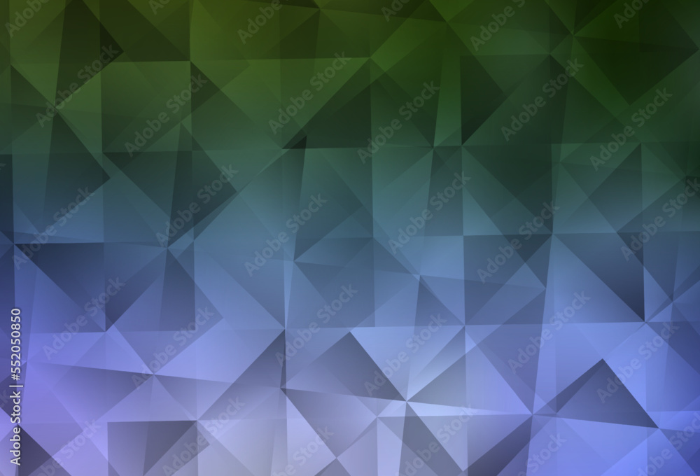 Light Pink, Green vector triangle mosaic texture. Light Pink, Green vector triangle mosaic texture.