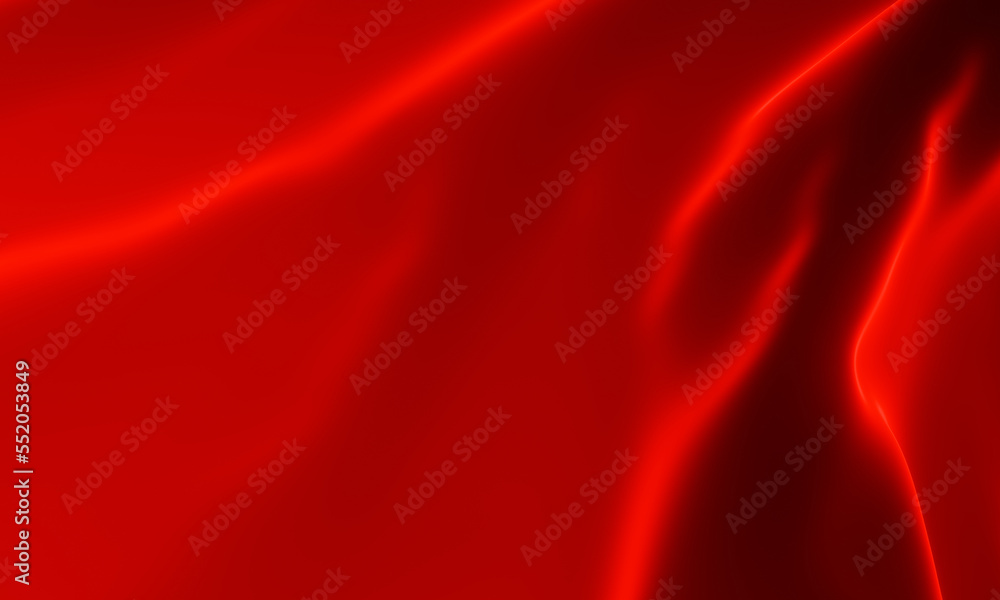 Red and black abstract wave background.