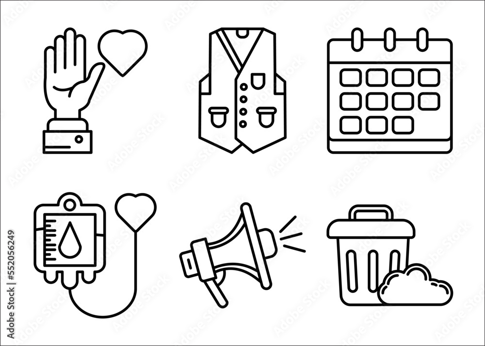 Set of Unique Vector Icons Set of Unique Vector Icons