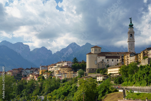 View of Belluno, historic city